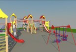 3D Playground and Object modeling 11 - kwork.com