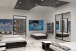 I do interior design 3d rendering for your commercial space 25 - kwork.com