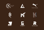 I will do minimalist modern custom business logo design 10 - kwork.com