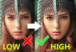 I will convert low photo or logo to high resolution 9 - kwork.com
