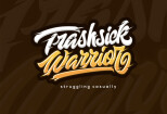 I will design typography hand-lettering script font logo 6 - kwork.com