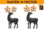 I will do vector tracing or recreate any image 10 - kwork.com