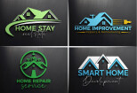 I will do real estate, construction, property, realtor, logo design 10 - kwork.com