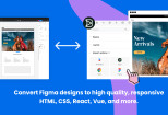 I will convert Figma to HTML, PSD to HTML CSS Responsive 8 - kwork.com
