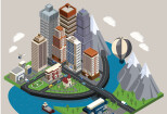 I will create cute modern isometric illustration web business apps 8 - kwork.com