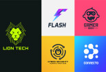 I will do tech startup, technology, crypto, and cyber security logo 10 - kwork.com