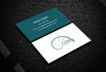 Design elegant double sided business card print ready file 10 - kwork.com