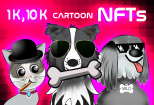 Design and generate NFTs for 1k, 10k NFT art collection 7 - kwork.com