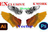 I will do vector tracing logo or image in adobe illustrator 6 - kwork.com