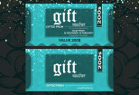 I will design eye catchy gift cards and gift vouchers for you 10 - kwork.com