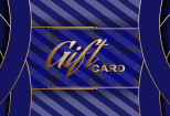 I will design eye catchy gift cards and gift vouchers for you 11 - kwork.com