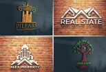 I will do real estate, construction, property, realtor, logo design 8 - kwork.com
