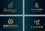 I will do 2 minimalist logo design for your business 7 - kwork.com