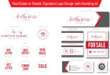 I will do real estate or Realtor signature logo design nd branding kit 17 - kwork.com