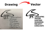 I will vectorize, redraw, recreate or trace your logo and images 17 - kwork.com