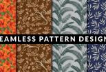 I will design urgent unique floral seamless patterns and textile 12 - kwork.com