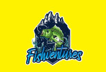 I will design modern fishing logo design 12 - kwork.com