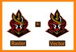 I will vector tracing logo, redraw image, raster to vector 8 - kwork.com