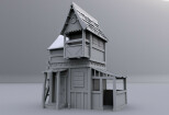 Hi-Poly, Low-Poly 3D Model for your game project 10 - kwork.com