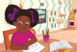 Beautiful African American Children's Book 11 - kwork.com