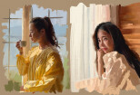 I will make stunning digital oil painting portrait 12 - kwork.com