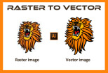 I will vector tracing logo, redraw image, raster to vector 9 - kwork.com