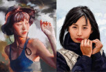I will make stunning digital oil painting portrait 9 - kwork.com