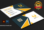 I will design luxury business cards, name cards, minimalist, Identity 8 - kwork.com
