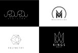 I will do 3 minimalist logo design and favicon as a gift 18 - kwork.com