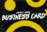 Double-sided business card 9 - kwork.com
