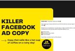 Write facebook ad copy that sells 6 - kwork.com