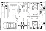 I will design 2d drawings for floor plans and house plans in AutoCAD 10 - kwork.com