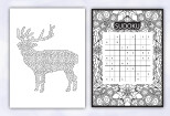 Provide 30, 000 maze sudoku puzzle activity planner book pages for KDP 7 - kwork.com