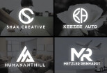 I will do unique professional luxury minimalist logo design in 24 hrs 7 - kwork.com