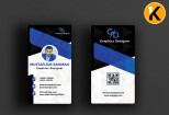 I Will Design Creative Business Card Employee Card 8 - kwork.com