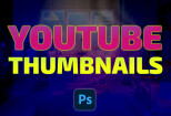 I will design attractive clickbait youtube thumbnails in 2 hours 10 - kwork.com