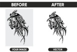 I will do vector tracing of any image or logo 10 - kwork.com