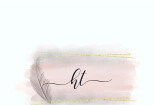 I can design elegant watercolor feminine or luxury signature logo 10 - kwork.com