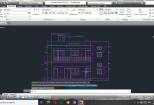 I will make architectural drawings,convert pdf,sketch,into autocad 17 - kwork.com