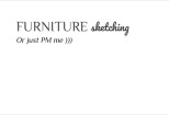 Furniture sketching 14 - kwork.com