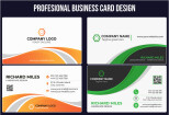 An eye-catchy corporate business card with print ready 7 - kwork.com