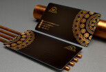 I will design modern, minimal, Luxury professional Business card Quick 7 - kwork.com