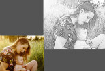 I will draw amazing and realistic pencils sketch from a photo 8 - kwork.com