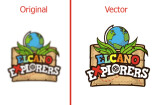 I will trace, vectorize, redraw image or convert logo to vector 11 - kwork.com