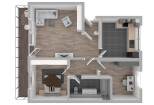 3D visualization of apartments and offices 11 - kwork.com