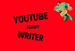 Youtube video script writing 2 - kwork.com