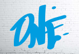 Stylish handwritten logo 9 - kwork.com