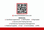 I will provide professional business card design service 20 - kwork.com