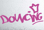 Stylish handwritten logo 11 - kwork.com