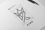 I will design timeless, monogram    minimalist logo 10 - kwork.com